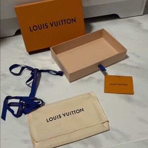 Louis Vuitton Orange and Blue Gift Set